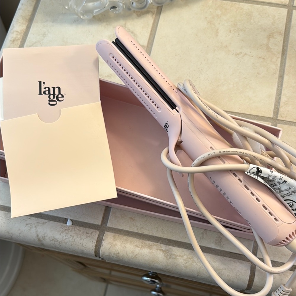 L'ange Soft Pink Hair Straightener